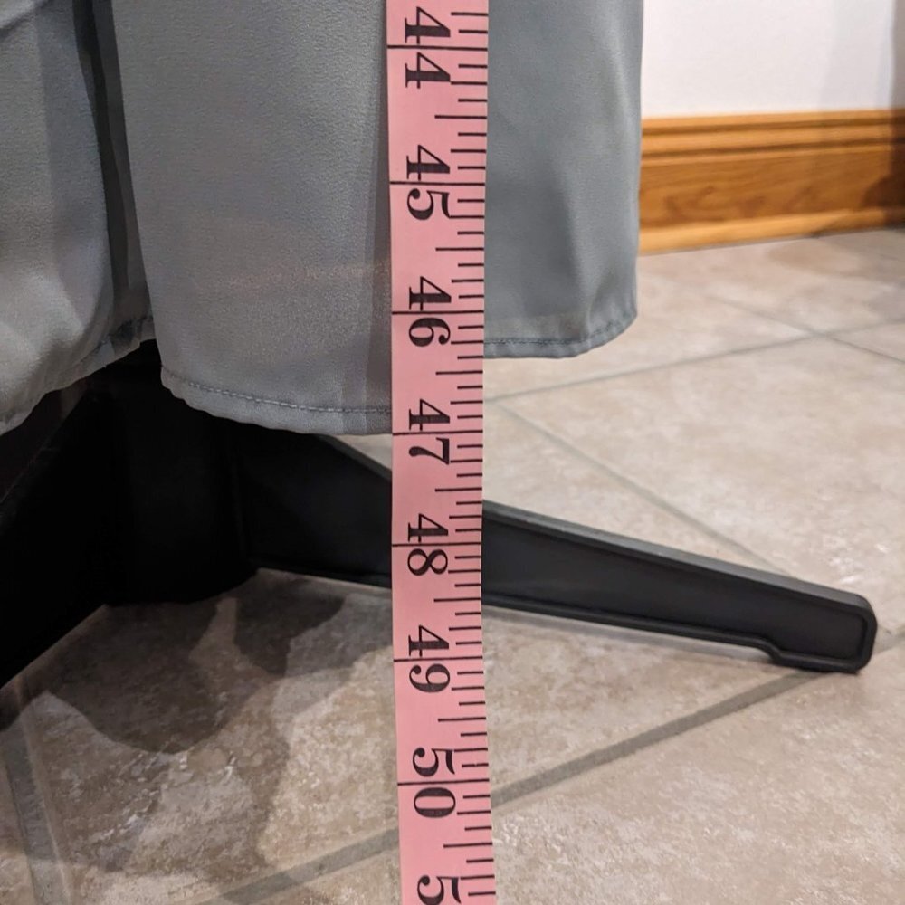Show Me Your Mumu Lauren Tie maxi dress in silver sage crisp. Size S - Picture 3 of 8
